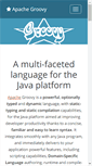 Mobile Screenshot of groovy-lang.org